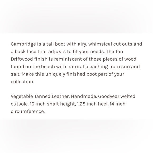 Bed Stu Cambridge Boots Tan Driftwood size 8.5 - Picture 10 of 15